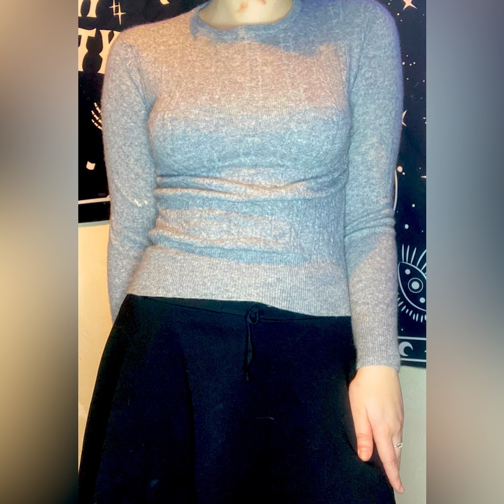 Large grey sweater